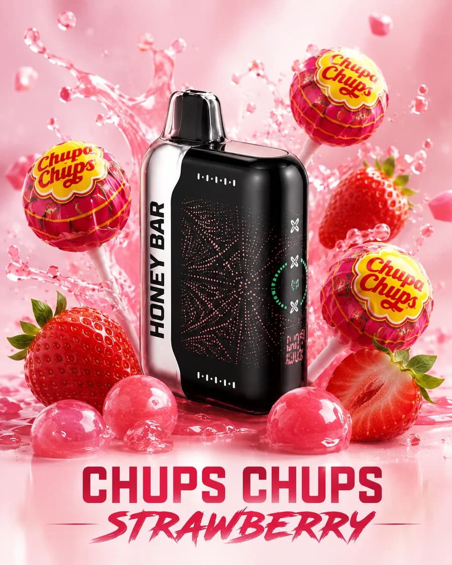 Product image of Chups Chups Strawberry - [D] Honey Bar