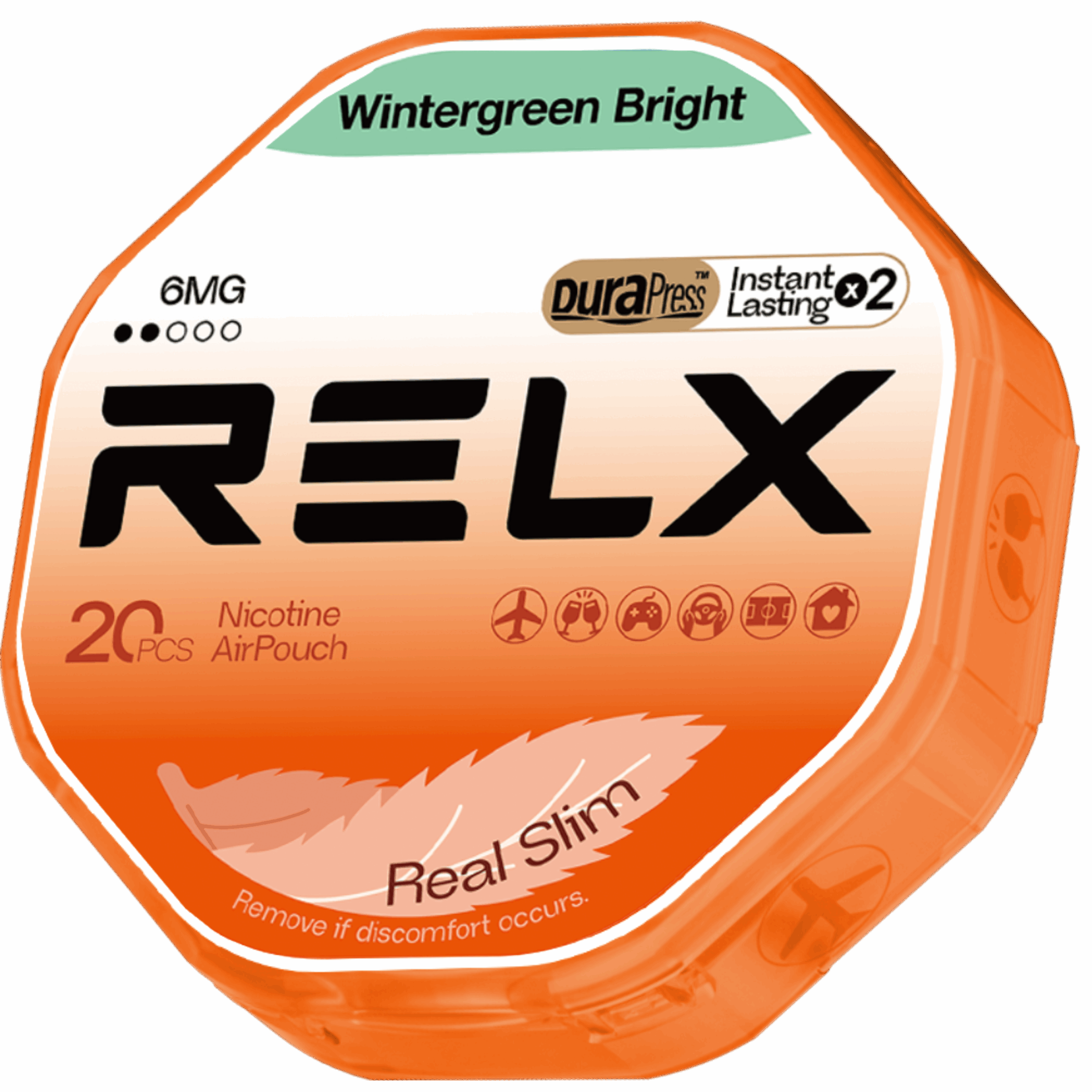 Product image of Wintergreen Bright | 6mg - Relx AirPouch