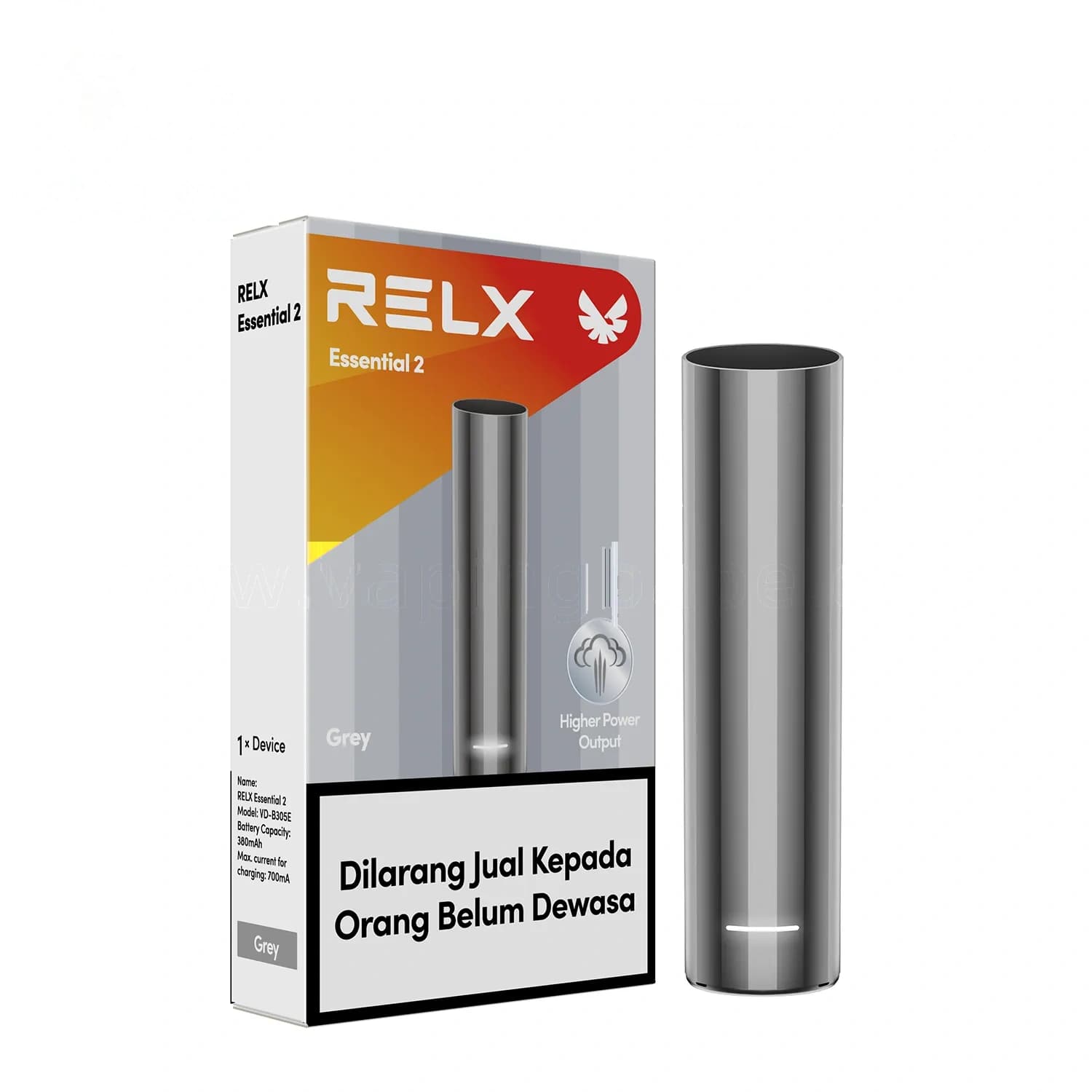 Product image of Relx Essential 2 (Grey) - Relx Device