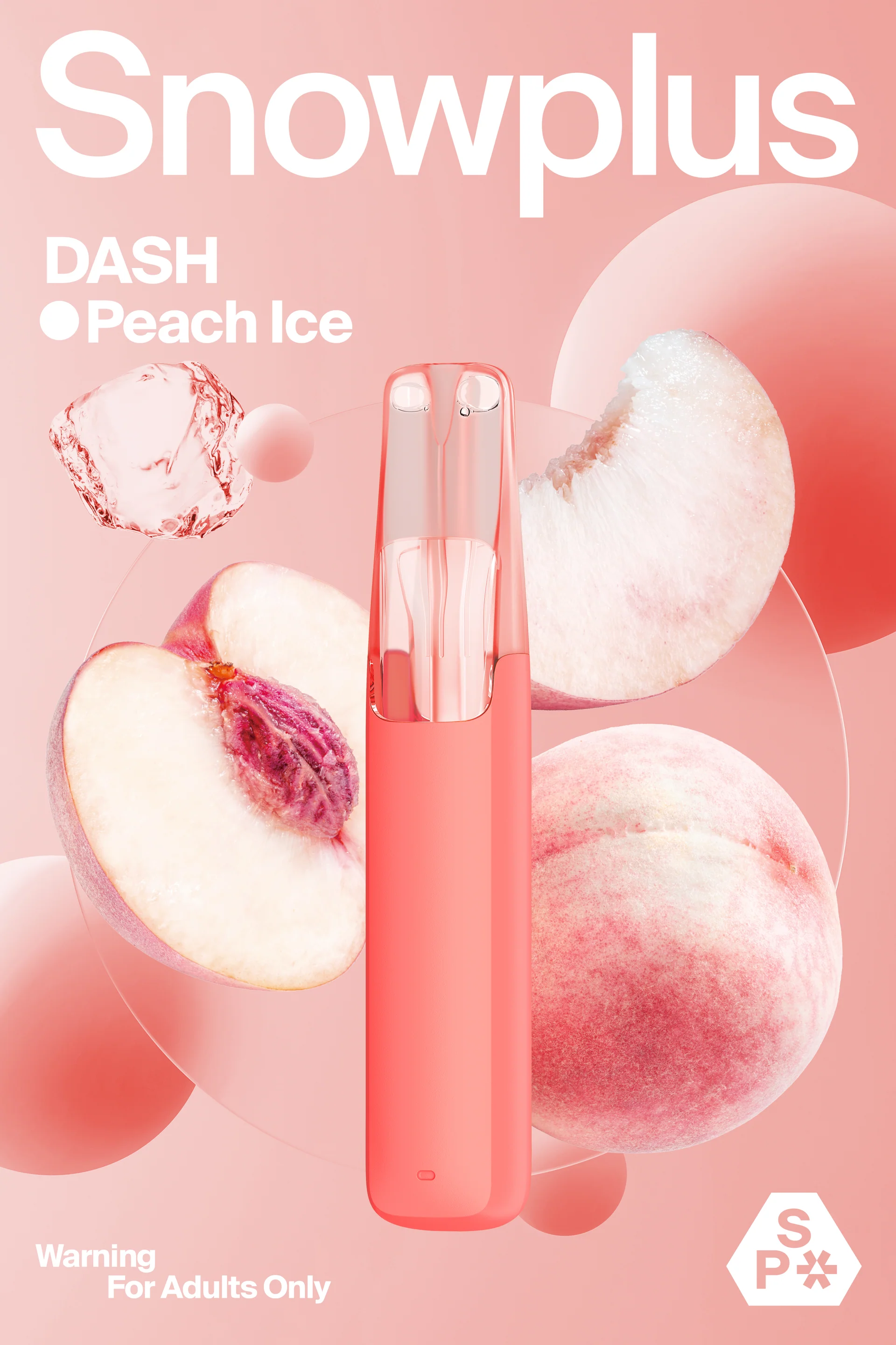 Product image of Peach Ice - Snowplus